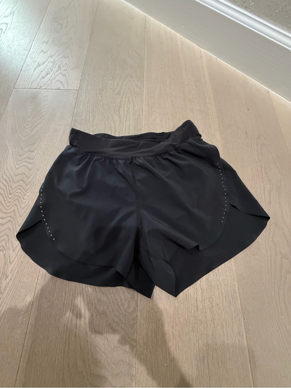 lululemon Fast & Free Split Shorts 3” Black XS